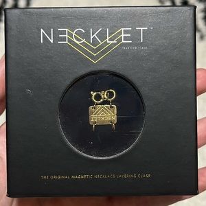 Necklet Double Layering Clasp - Stainless Steel